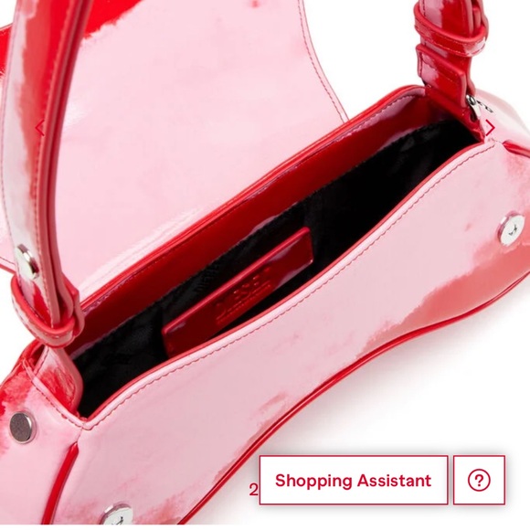 Diesel Red Shoulder Bag play crossbody - Picture 2 of 6
